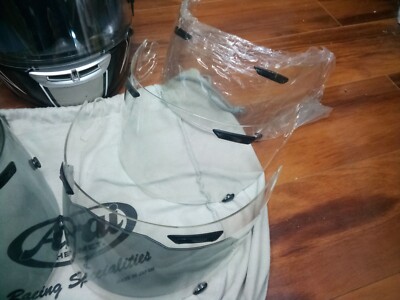 Arai RX-7 RR4 McCoy M size helmet With Bag And 4 Extra Shields+