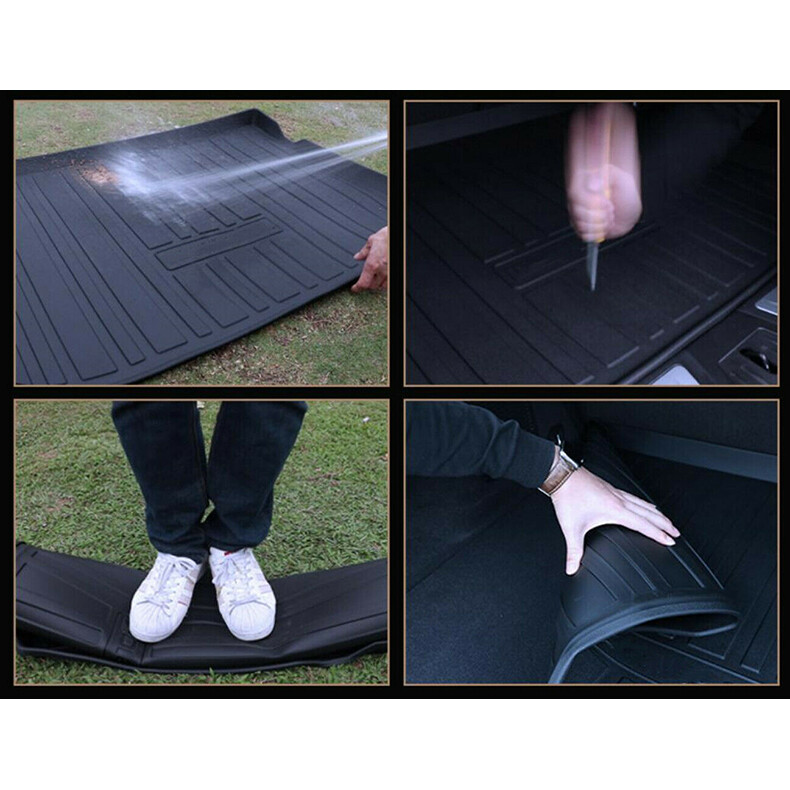 For Hyundai Palisade 202022 Car Cargo Liner Trunk Floor Mat Waterproof