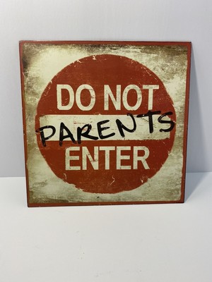 Parents Do Not Enter Warning Kids Room Bedroom Door Sign Funny Kids Gag Gifts Ebay