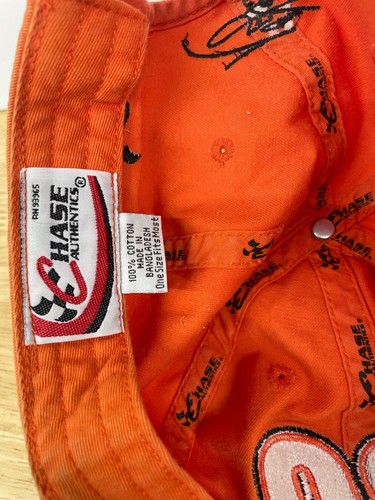 Tony Stewart Ball Cap Hat Hase Authentics Nascar 20 100% Cotton OSFM used - Picture 17 of 18