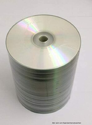 100 DVD-R Rohlinge 4,7GB/16x Speed mit Druckfehlern - NEUWARE