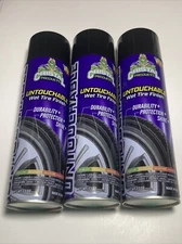 (3 CAN-NEW) Cristal Product Untouchable Wet Tire Finish 13ozEACH ExtremeWetShine