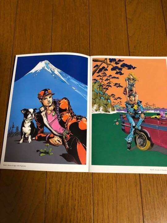 JoJo's Bizarre Adventure Art Book JOJO'S JOJOVELLER mini 24p