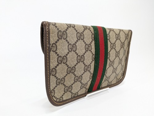 Vintage Gucci mini Pouch Purse Sherry PVC - Picture 5 of 19