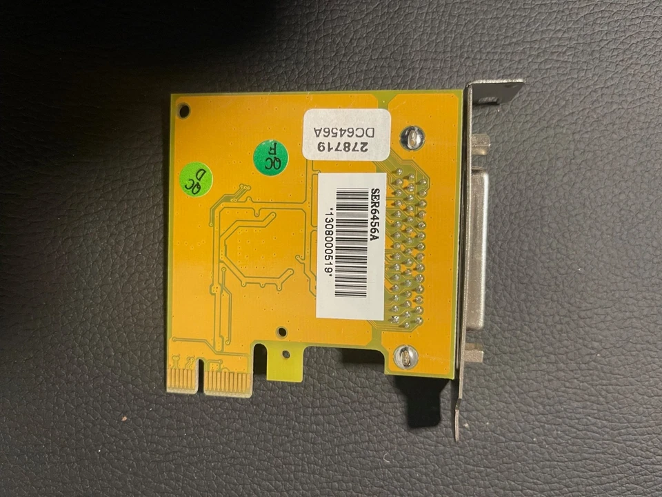 Sunix SER6456A PCI-express x1 4-Port RS-232 Serial Card Speed up to 115.2Kbps - Image 2 of 2