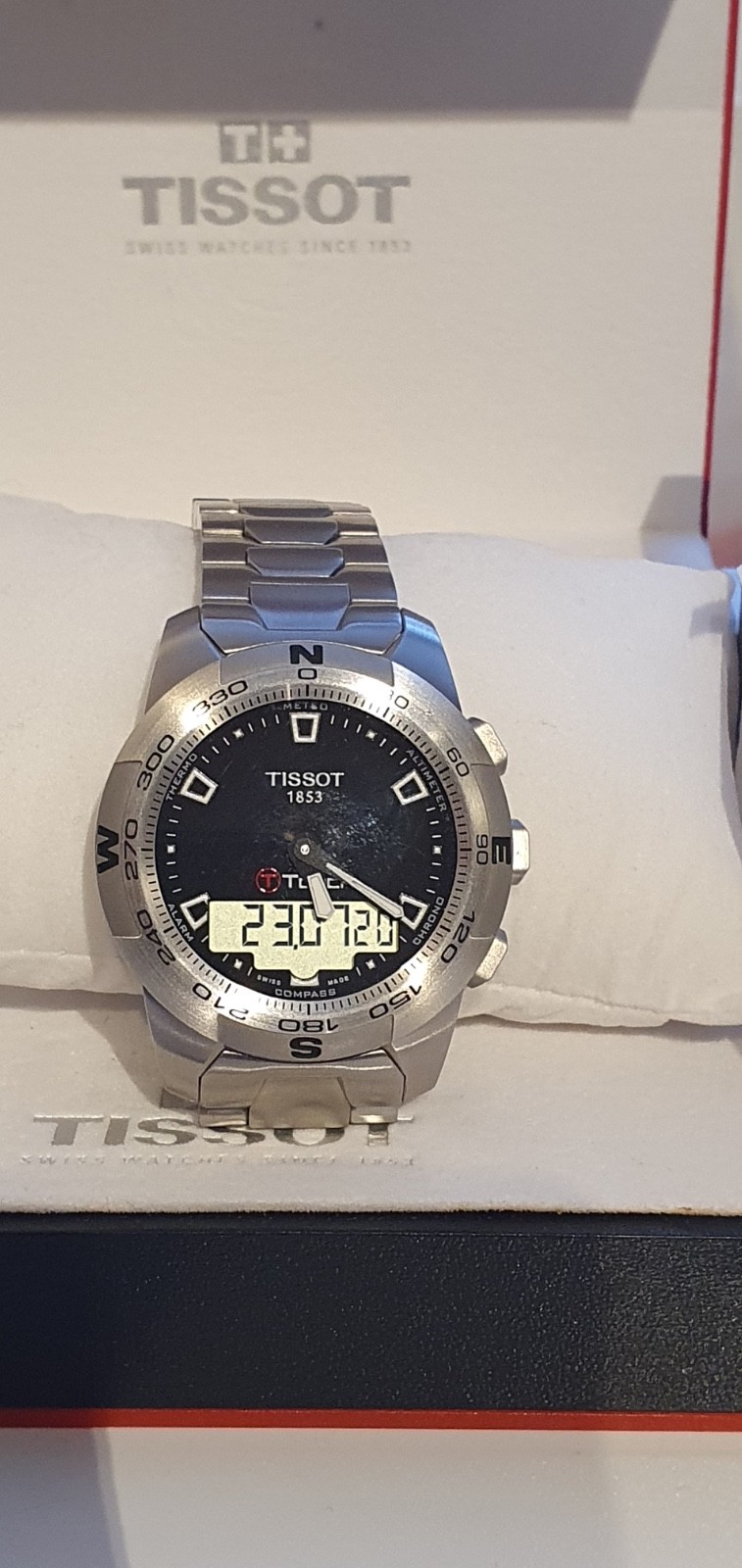 Montre Tissot TTouch 2 neuve montre tactile suisse homme avec boîte