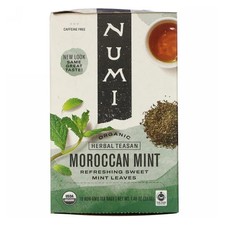 Thé Bio Menthe Marocaine 18 SACHETS Par Numi Tea