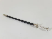 VINTAGE GERMANY 4.5" CLOTH CLAD SHUTTER RELEASE CABLE