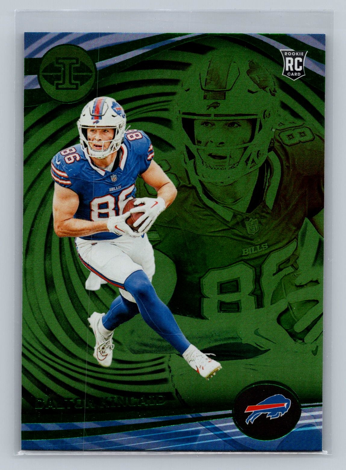 2023 Panini Illusions Dalton Kincaid Emerald Trophy Collection #13