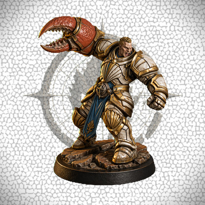 Dungeons & Dragons Spielbare Figur - Männlicher Mensch - Tideforged Colossus Paladin