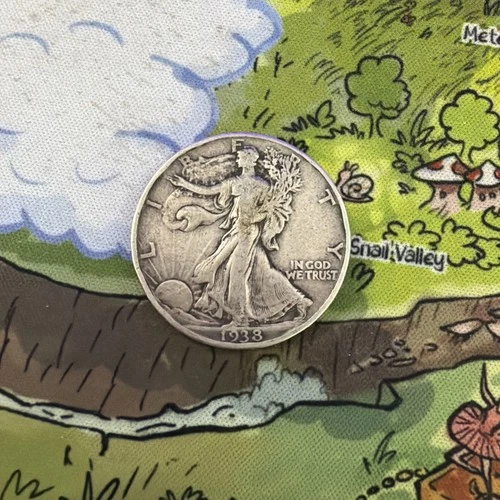 New Listing1938 Walking Liberty Silver Half Dollar Fine