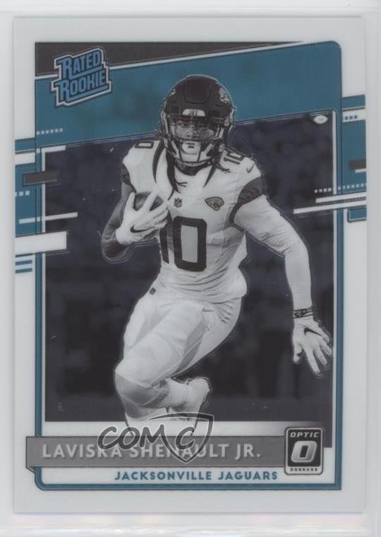 2020 Panini Donruss Optic Rated Rookies Variation Laviska Shenault Jr #318 rf2
