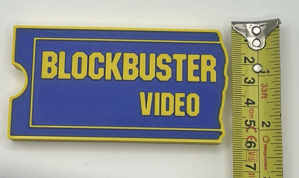 3D Printed: BlockBuster Video Sign | eBay