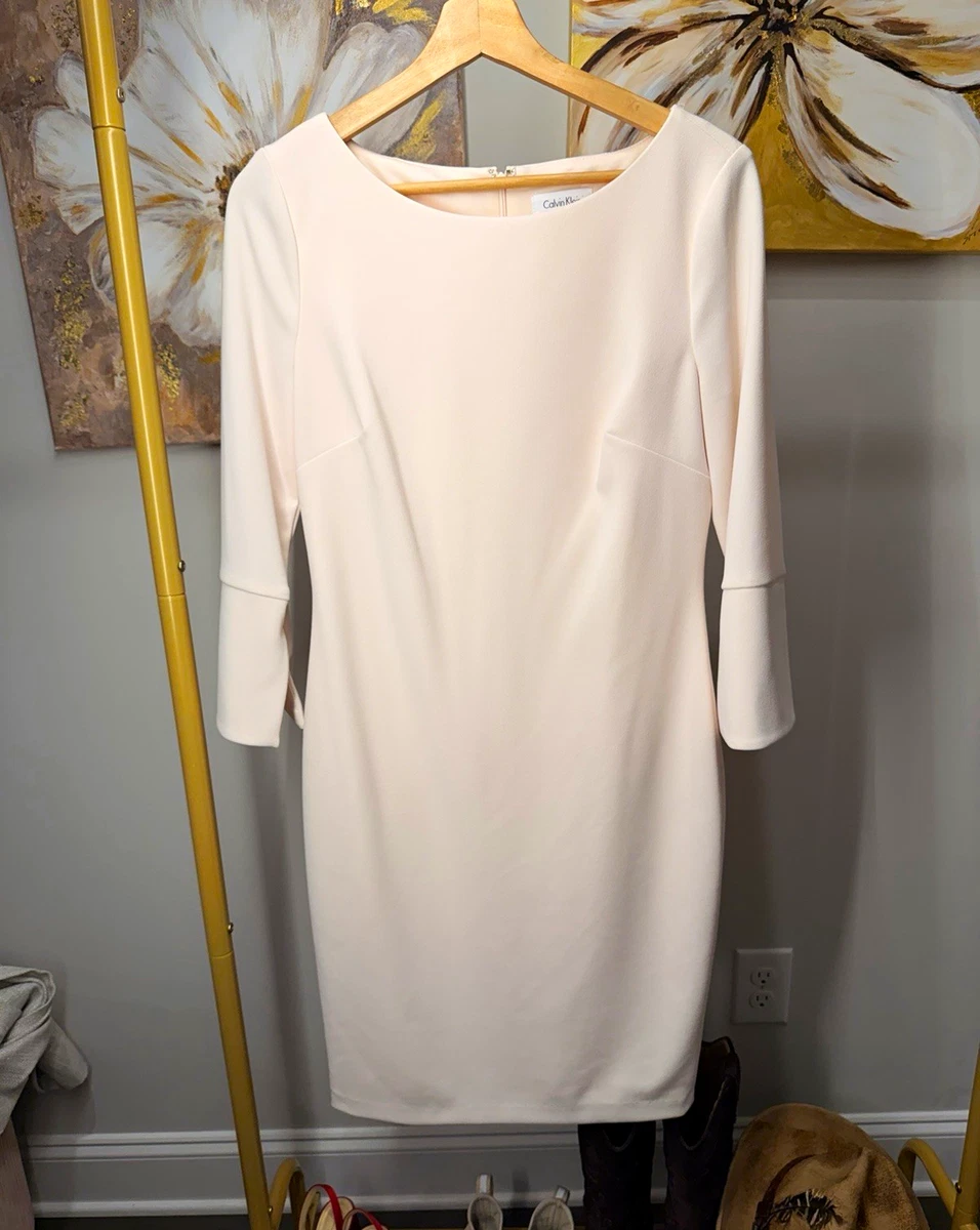 calvin klein ivory dress Dresses for Women for sale Leather Suede