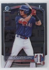 2025 Bowman Chrome Prospects Jesus Lopez #BCP-88 09sh
