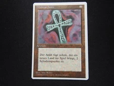 Ankh of Mishra German LP [FWB Fourth Edition] Mtg Magic Free Tracking!
