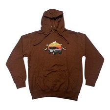 Ford Bronco Sunrise Brown Hoodie Licensed 