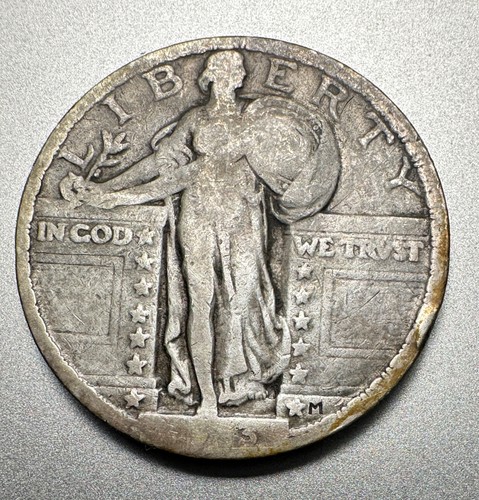 1923 STANDING LIBERTY QUARTER AFFORDABLE BETTER DATE #9086