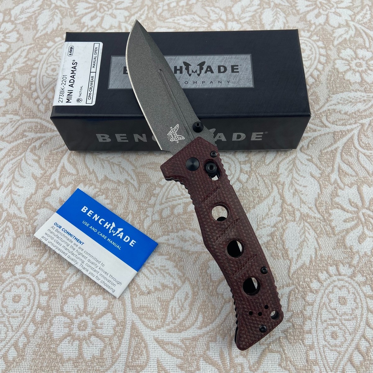 Benchmade 273BK-2201 Mini Adamas Shot Show Exclusive Ltd Ed 
