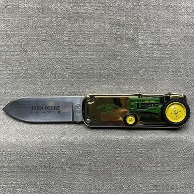 FRANKLIN MINT KNIFE W/ CASE JOHN DEERE 1948 MODEL B 