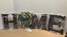 Wall Decor-HOME-BRAND NEW-10  Tall, Floral Letter  O  , Wooden