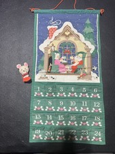 Vintage Avon Countdown to Christmas Advent Calendar W/Original Mouse