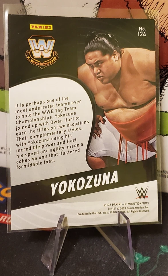 2023 Panini Revolution WWE Yokozuna #124 - Image 2 of 2