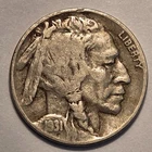 Nicer low mintage 1931 S Buffalo Head Nickel