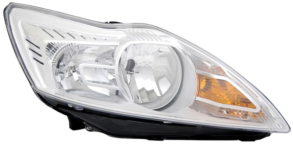 Scheinwerfer Rechts FüR Ford Focus MK2 Facelift 2008- Halogen H1 H7 Chrom + LWR-image