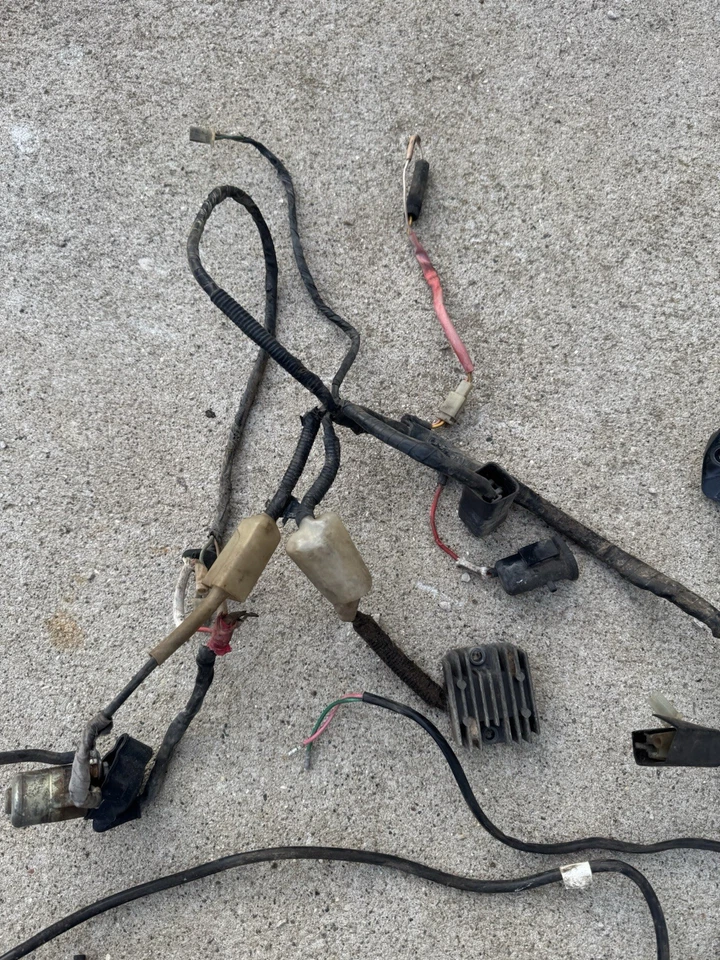 Arnés de cableado Fourtrax 1984 Honda Trx200 Foto 4 de 4