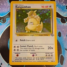 holographic kangaskhan pokemon card value Lv.40 No.115 Holo Old Back Nintendo VG Japanes this card is the perfect way to showcase your collection. Kangaskhan - 204/264 - Rare
