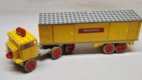 Lego 335 - 2 Transport Truck Cargo Vintage - Yellow Excellent Condition
