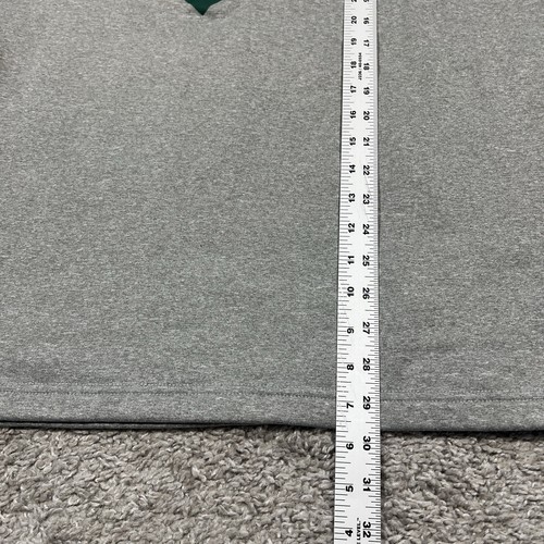 Adidas Miami Hurricanes Herren XL grau grün Fleece gefüttert Pullover Shirt - Bild 6 von 9