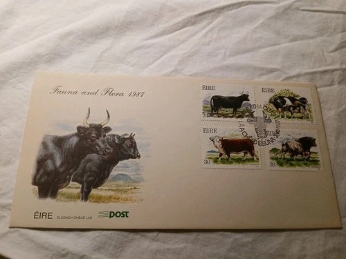 IRELAND-1987-FLORA AND FAUNA 1987-FDC-A30