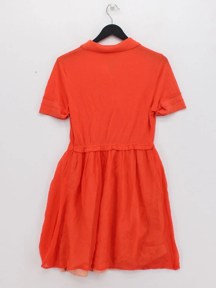 Carven A-Line Midi Dress L in Orange - Image 2 of 4