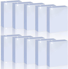 1000 Count Standard Trading Card Sleeves, Clear Plastic Penny Sleeves for Baseba