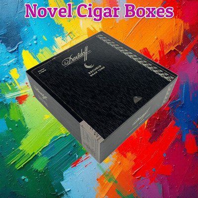 Davidoff Escurio Gran Toro Empty Wooden Cigar Box 6x6.25x2.25