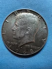 1968-D KENNEDY HALF DOLLAR CIRCULATED 40 %  SILVER   -B