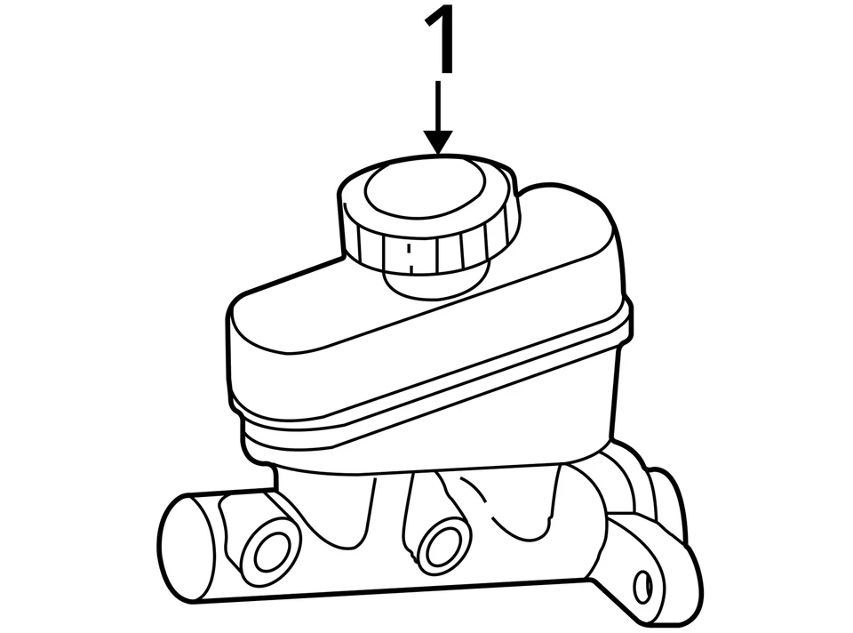 Cilindro maestro de freno Sport Trac compatible con 98-05 EXPLORER 5183999 Foto 3 de 3