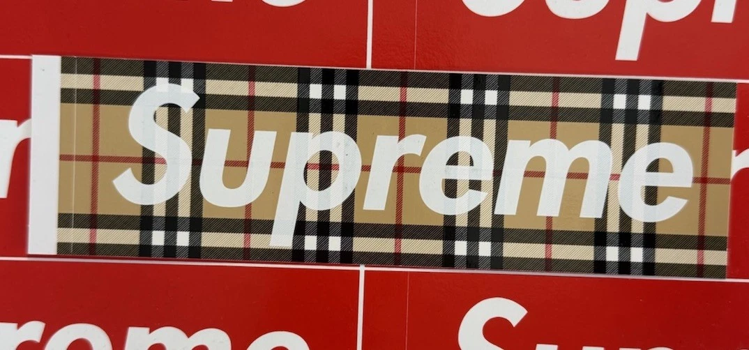Supreme Box Logo Sticker for sale | eBay