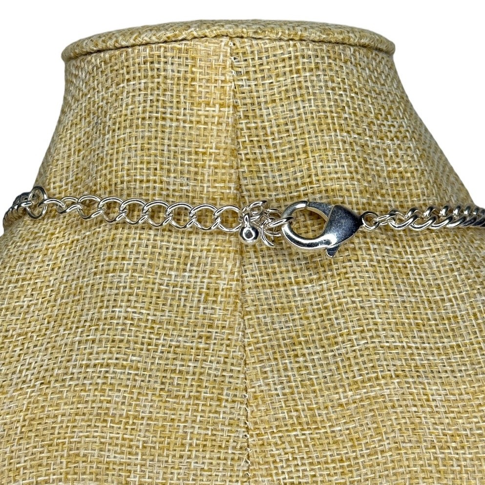 Seashell Themed Statement Necklace Oversized Shel… - image 6