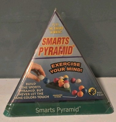 Smarts Pyramid Mini Golf Balls Game Brain Teaser Solve Mystery Factory Sealed 