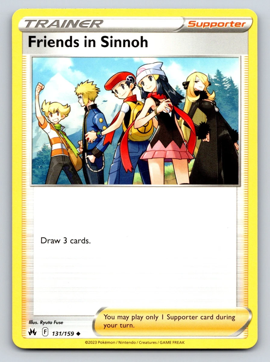 Friends in Sinnoh Pokémon TCG Cards for sale | eBay