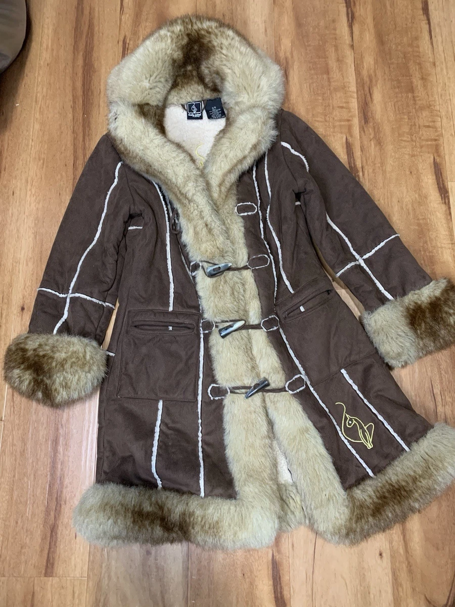 Baby Phat Faux Fur Outer Shell Coats, Jackets & Vests for Women