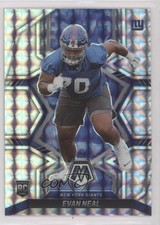 2022 Panini Mosaic Rookies Mosaic Prizm Evan Neal #368 0y59