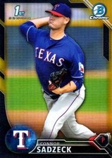 2016 Bowman Chrome - Prospects Black & Gold #BCP172 Connor Sadzeck