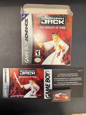 Samurai Jack: The Amulet of Time Game Boy Advance GBA **CiB**