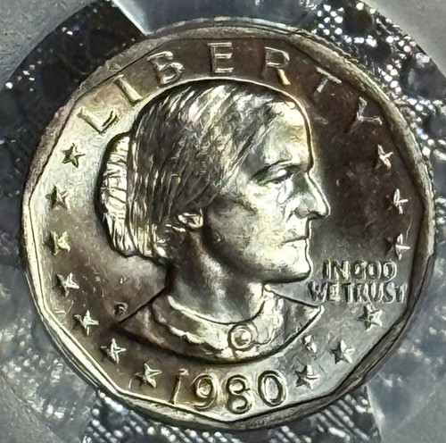 1980-P SMA$1 PCGS MS65 - Picture 2 of 3
