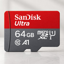 SanDisk 64GB Micro SD Card Class 10 UHS-I TF Memory Card for Smartphone PC