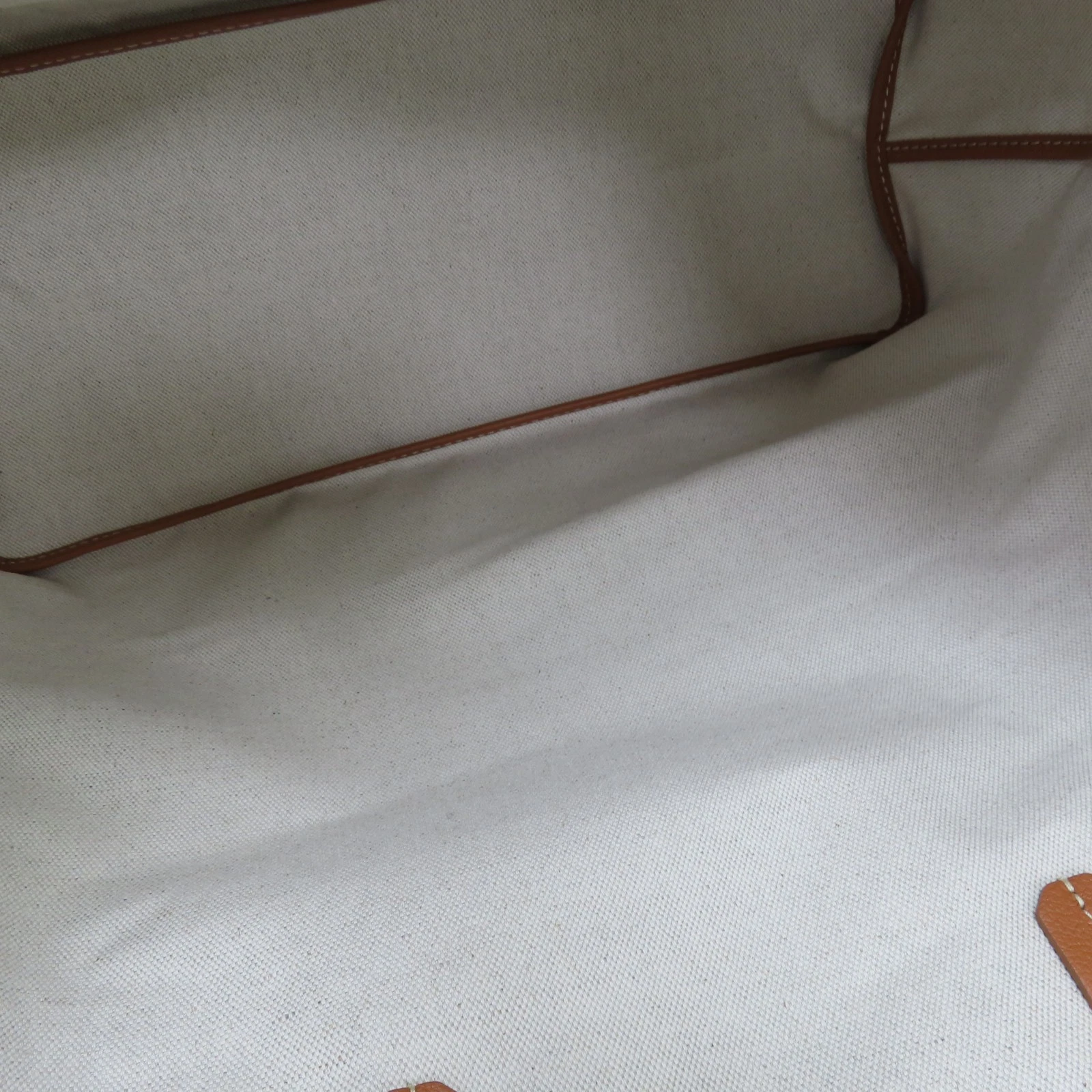 GOYARD Saint Louis Pm Borsa Tote Bag Rivestita in Tela Nera